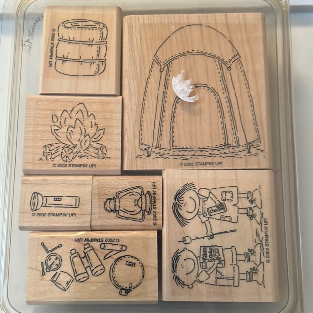 Stampin Up Campout set